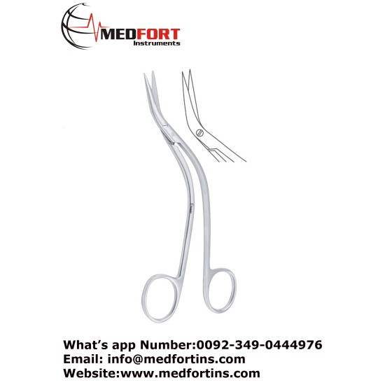  DeBakey Offset Scissor S Shaped, 15.5 cm