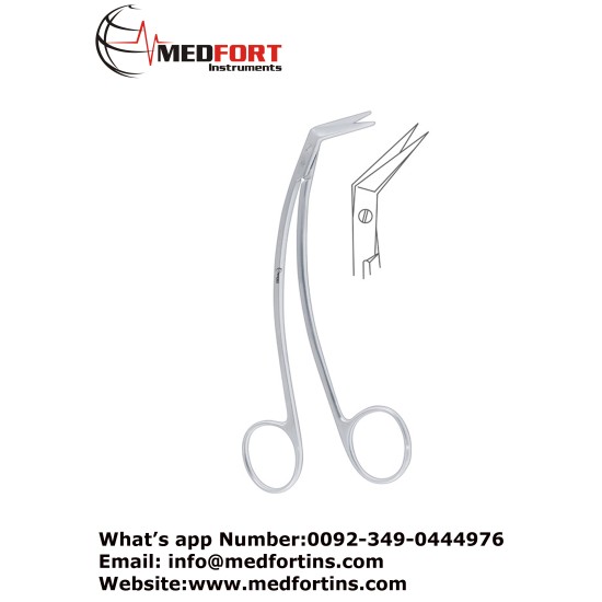  Favoloro Vascular Scissor Angled, 15.5 