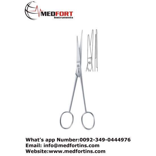  Vascular Scissor One Blade Probed, 14.5 cm