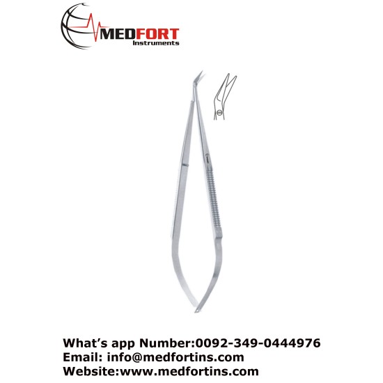 Micro Vascular Scissors Angled 25, 18cm