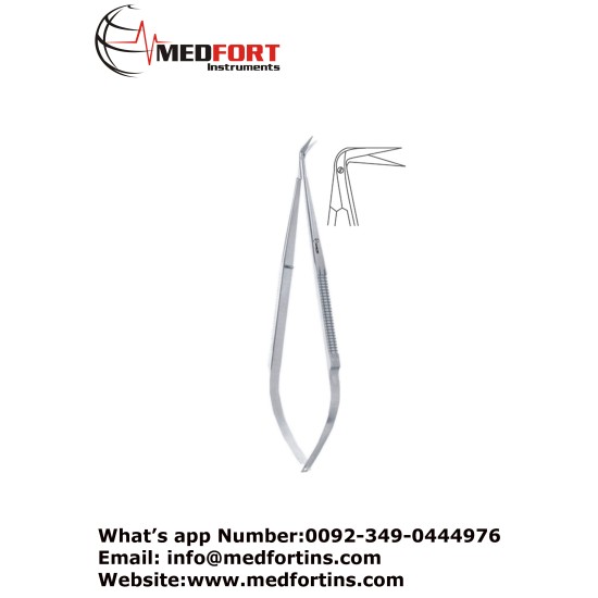  Micro Vascular Scissors Fine Blades Angled 90, 16.5 cm