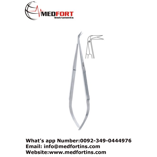 Micro Vascular Scissors Delicate Blades Angled 90, 16.5 cm