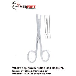 Operating Scissor Slim Profile Straight Blunt / Blunt, 14.5 cm 