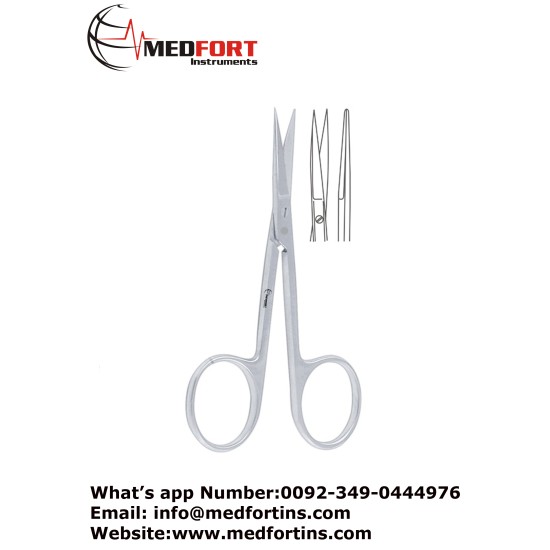  Iris Scissor With Extra Flat Blades, 10 cm