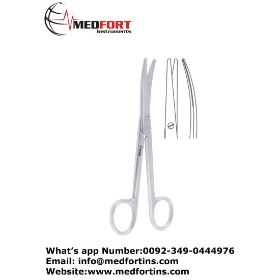  Mayo-Stille Dissecting Scissor Curved, 21.5 cm