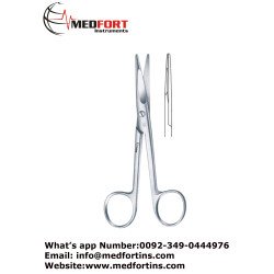  Mayo-Stille Dissecting Scissor Straight With Chamfered Blades, 14 cm