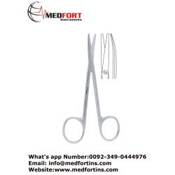  Baby-Metzenbaum Dissecting Scissor Curved Blunt Tips, 11.5 cm