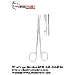  Metzenbaum Dissecting Scissor Straight Sharp-Blunt Tips, 14.5 cm