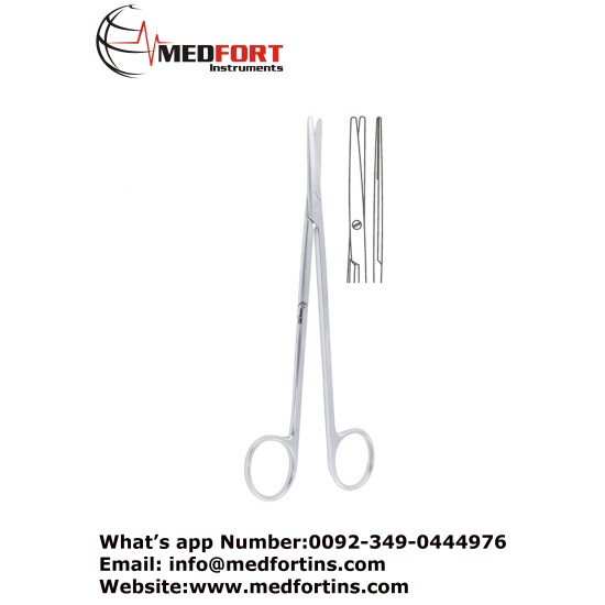  Metzenbaum-Nelson Dissecting Scissor Straight Blunt Tips, 31 cm