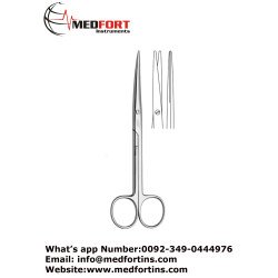  Lexer Fino Delicate Dissecting Scissor Straight Slender Pattern, 16.5 cm