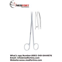  Metzenbaum Fino Delicate Dissecting Scissor Curved Sharp / Sharp Slender Pettern, 18 cm