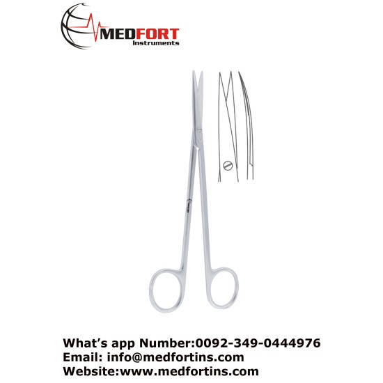  Metzenbaum Fino Delicate Dissecting Scissor Curved Sharp / Sharp Slender Pettern, 20 cm