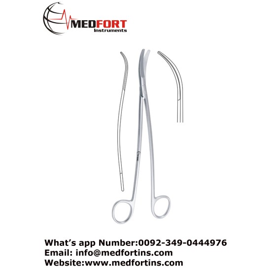  Satinsky Thoracic Scissor Curved, 25.5 cm