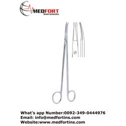  Strully Neurological Scissor Curved, 22.5 cm