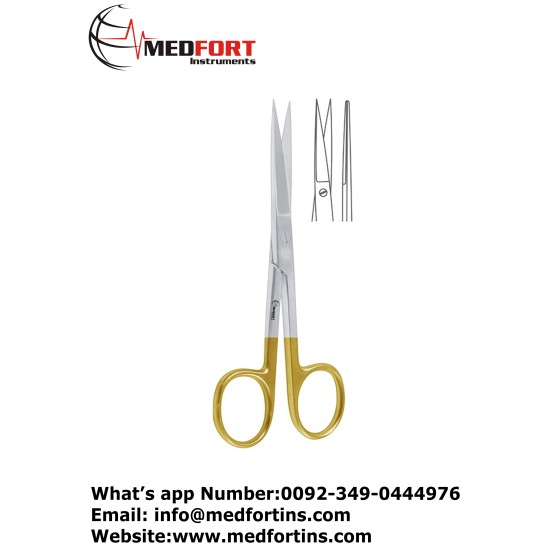  TC Operating Scissor Straight Sharp / Sharp, 14.5 cm