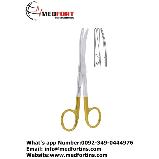 TC Mayo Dissecting Scissor Curved, 23 cm