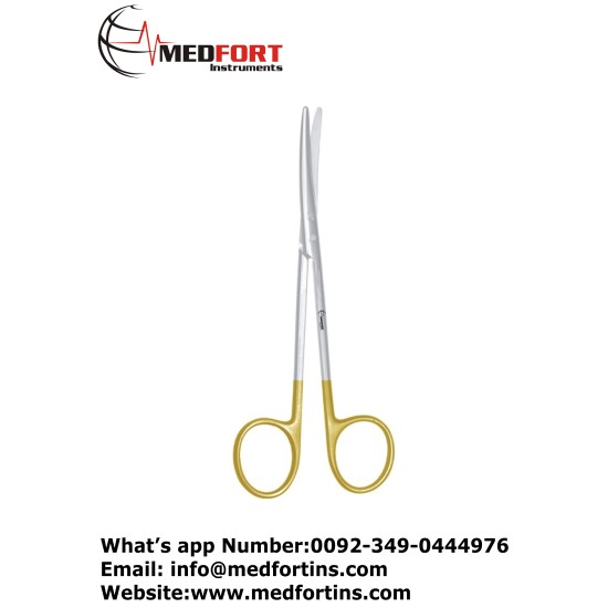  TC Metzenbaum Lahey Dissecting Scissor Slender Pattern Curved, 14.5 cm