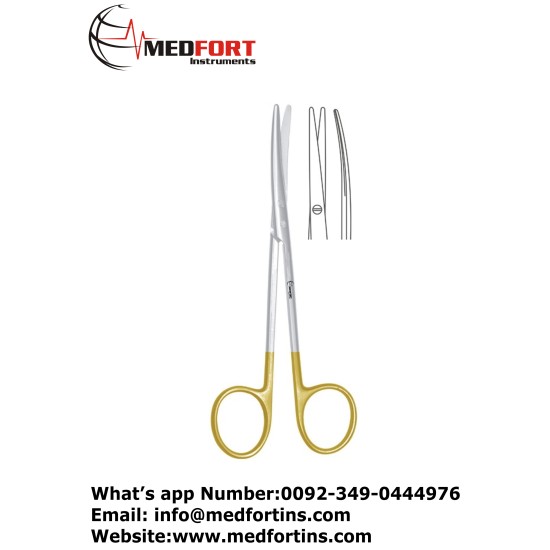  TC Metzenbaum Lahey Dissecting Scissor Slender Pattern Curved, 20.5 cm