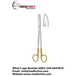  TC Parametrium Hysterectomy Scissor Curved, 23 cm 
