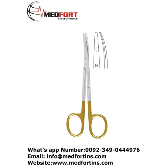  TC Ragnell Dissecting Scissor Curved, 12.5 cm