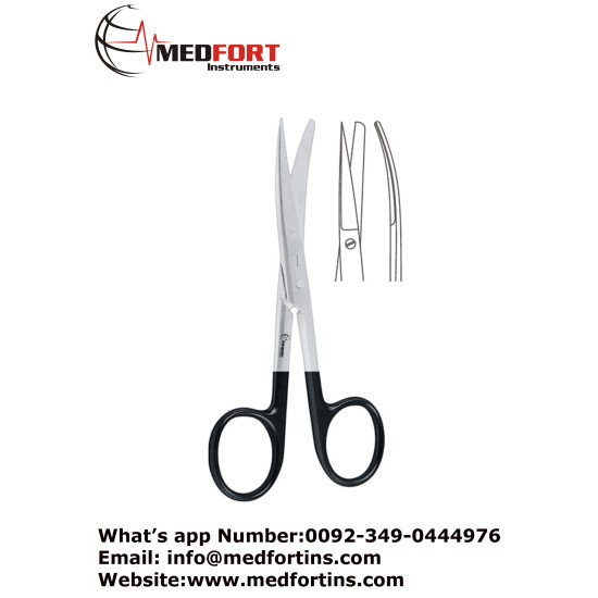 Supercut Operating Scissor Curved Sharp / Blunt, 13 cm