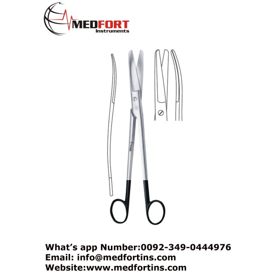  Sims Siebold Supercut Gynecological Scissor Curved, 23 cm