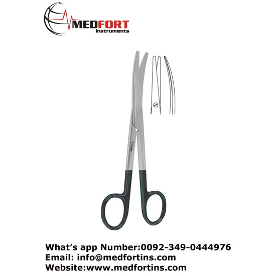 Kelly Supercut Dissecting Scissor / Opreating Scissor Curved, 16 cm