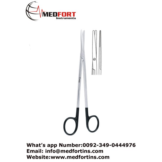  Metzenbaum Nelson Supercut Dissecting Scissor Straight Blunt / Blunt, 18 cm