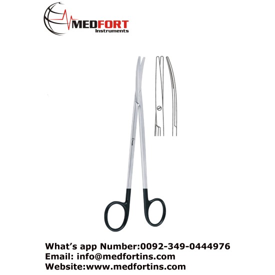 Metzenbaum Nelson Supercut Dissecting Scissor Curved Blunt / Blunt, 18 cm