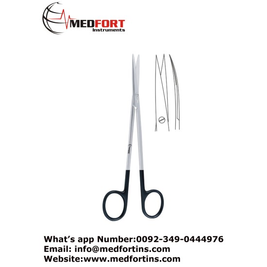  Metzenbaum Fino Supercut Dissecting Scissor Curved Sharp / Sharp Slender Pattern, 20 cm
