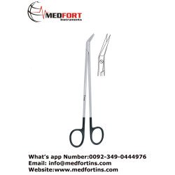  Potts Smith Supercut Vascular Scissor Angled 25, 19 cm