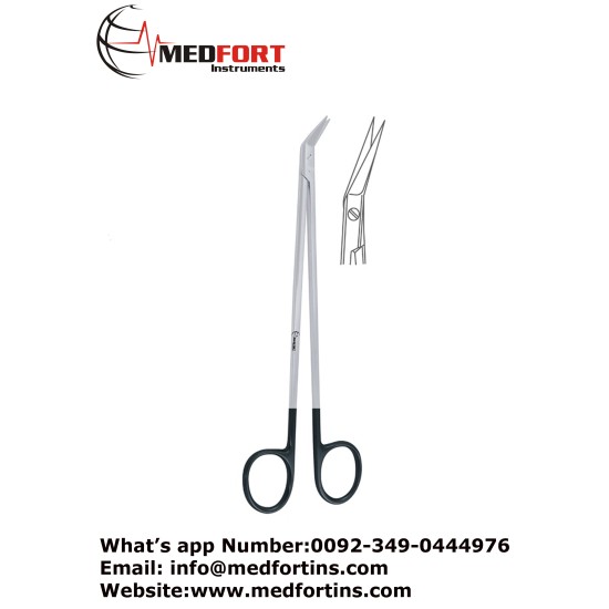  Potts Smith Supercut Vascular Scissor Angled 25, 19 cm