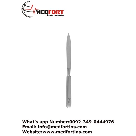  Liston Amputation Knife, With Hollow Handle 32.5 cm - 12 3/4" Blade Size 190 mm