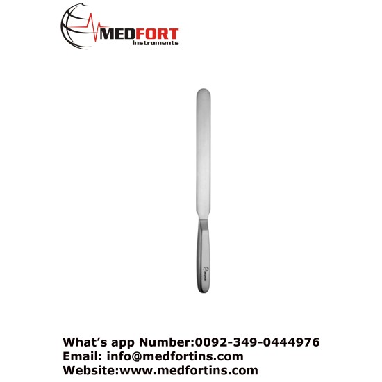 Virchow Brain Knife, With Hollow Handle 33.5 cm - 13 1/4" Blade Size 200 mm
