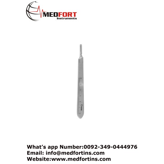 Scalpel Handle No. 3 Solid, 12 cm