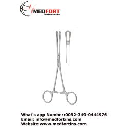 Rampley Sponge Holding Forcep, Straight 18.5 cm