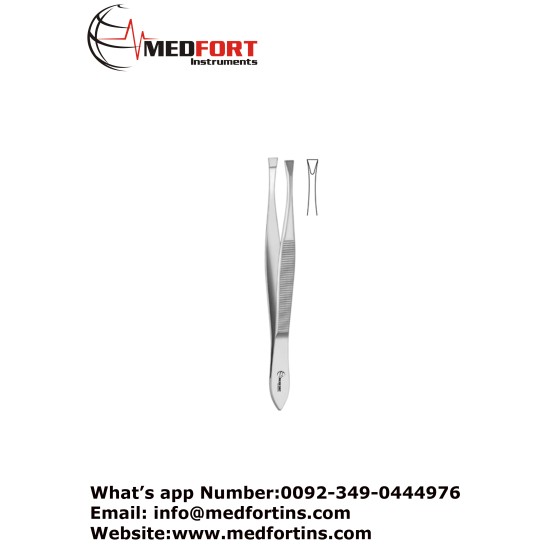 Littauer Cilia Forcep, Smooth Jaw 8.5 cm