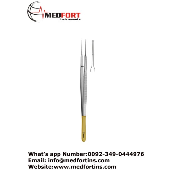 Diam-n-Dust™ Gerald Micro Ring Forcep, Straight 18 cm 