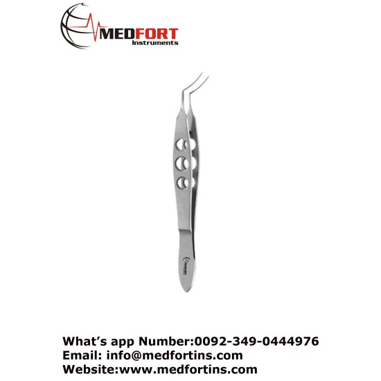 Lamella Inserting Forcep, With Vaulted Shanks 11 cm