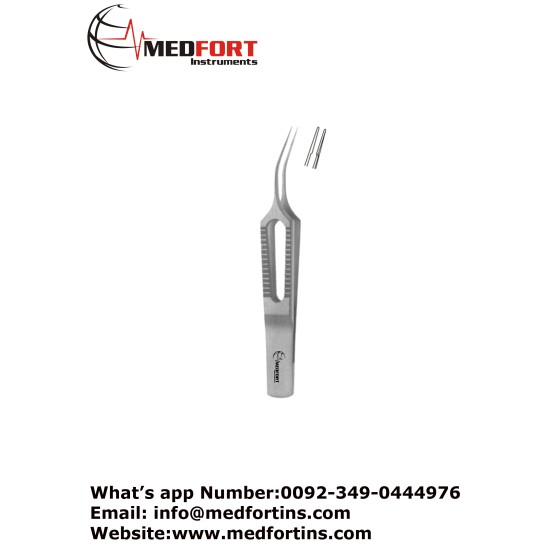  Gerl Suture Tying Forcep, Smooth Jaws and Curved Shanks 8.5 cm
