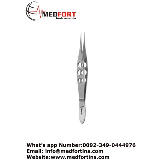 Suture Tying Forcep, Forcep Straight 10.5 cm