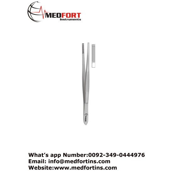 Stille-Barraya Dissecting Forceps, 18 cm