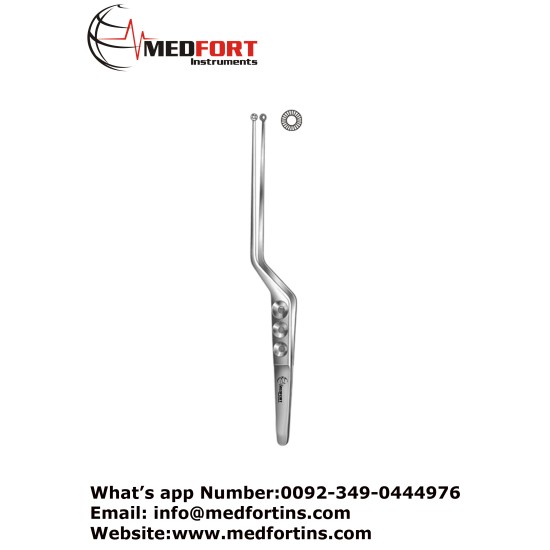  Yasargil Tumor Grasping Forceps, Bayonet Shaped 22 cm