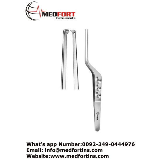  YASARGIL MIKROFORM FORCEPS, 1X2 TEETH 18 cm