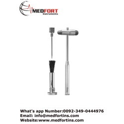 Buck Percussion Hammer,  With Needle and Brush 18.5 cm