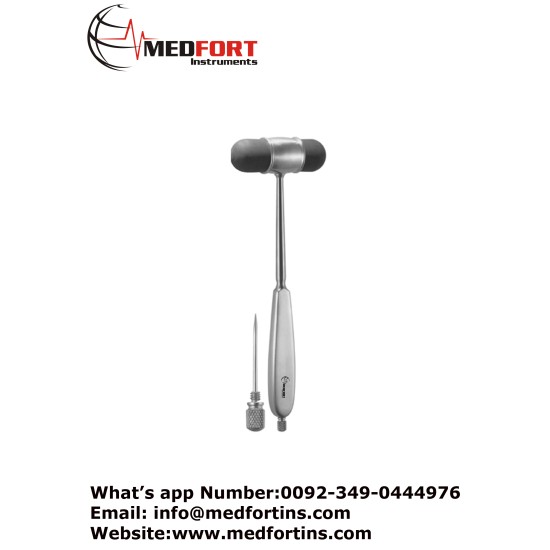 Dejerine Percussion Hammer, With Needle 21 cm