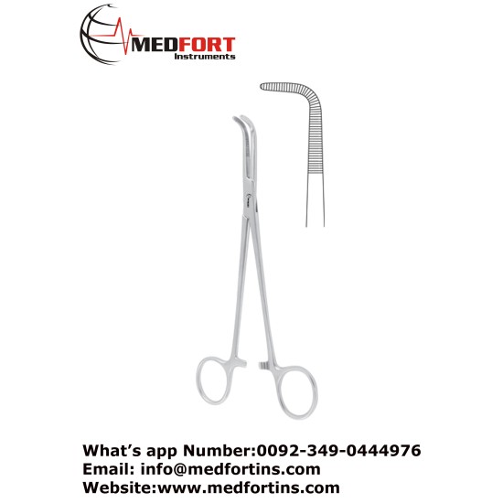  Kantrowitz Dissecting and Ligature Forcep, Right Angled 25 cm - 9 3/4"