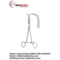 O-Shaugnessy Dissecting and Ligature Forcep, Curved 23 cm - 9"