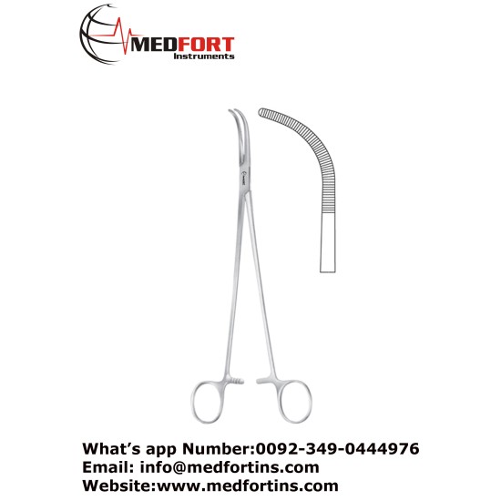  Mixter Dissecting and Ligature Forcep, Curved 23 cm - 9"
