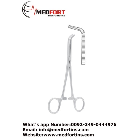 Mixter Dissecting and  Ligature Forcep, Right Angled 16 cm - 6 1/4"